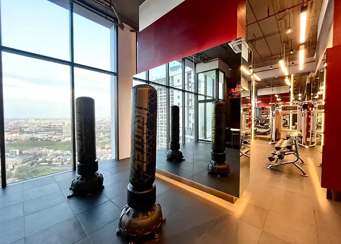 Lägenhet Rama 9 - Private Duplex - Fully Equipped - Sky Pool - Gym - 24hrs Mart *