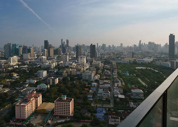 Rama 9 - Private Duplex - Fully Equipped - Sky Pool - Gym - 24hrs Mart *
